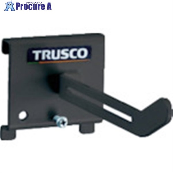 TRUSCO パネリーナ用ホースフックL 黒 TUR-HFL-BK  1個 ▼396-2449