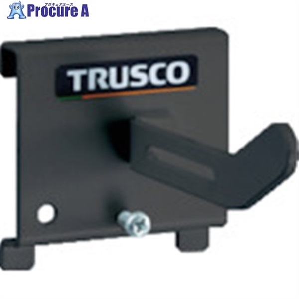 TRUSCO パネリーナ用ホースフックS 黒 TUR-HFS-BK  1個 ▼396-3024