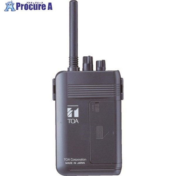 TOA 携帯型送信機(ツーピース型) WM-1100  1台  TOA(株) ▼453-7718