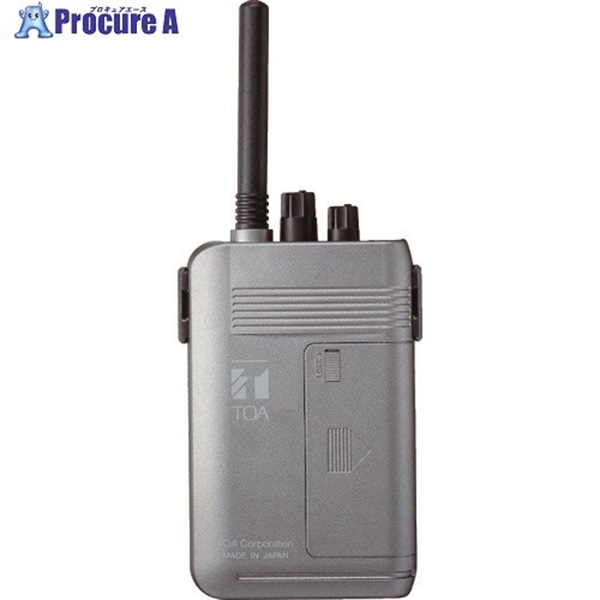 TOA 携帯型受信機(高機能型) WT-1100  1台  TOA(株) ▼453-7751