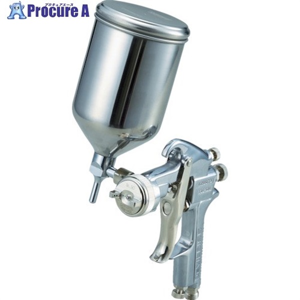 TRUSCO スプレーガン重力式 ノズル径Φ1.1 0.4L SUSカップセット TSG-508G-11SS  1S  トラスコ中山(株)