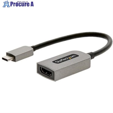スターテック ディスプレイアダプター/USB-C - HDMI/4K60Hz/HDR10/HBR3/SG USBC-HDMI-CDP2HD4K60  1袋  ▼492-8254