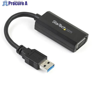 スターテック ディスプレイアダプター/USB-A - VGA/USB 3.0/Win ＆ Linux対応 USB32VGAV  1袋  STARTECH.COM社 ▼492-8265