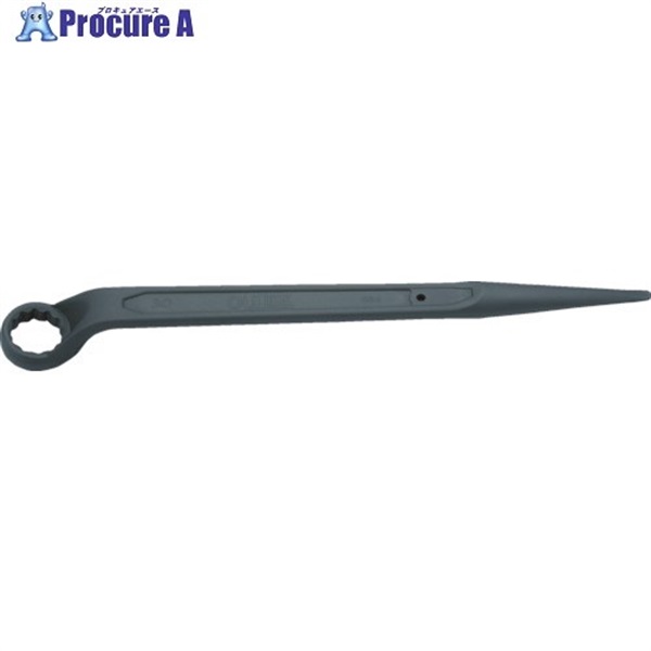 TRUSCO 片口めがねレンチ シノ付 六角対辺:58 TSRS-58  1丁  トラスコ中山(株)