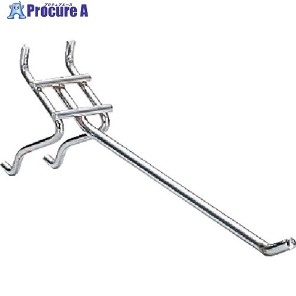TRUSCO NFパネル式スーパーラック用フック 1本爪 150L F-1-150  1個  トラスコ中山(株) ▼501-4883