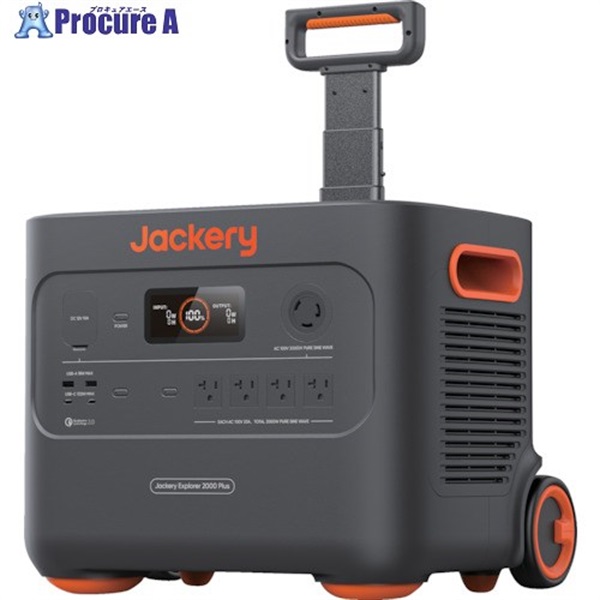 Jackery ポータブル電源 2000Plus JE-2000C  1台  (株)Jackery Japan ▼567-0708