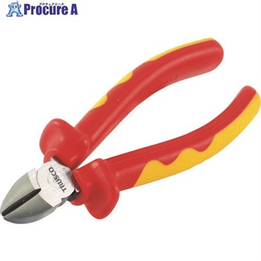 TRUSCO 【売切廃番】絶縁電工ニッパ 160mm TZCP160  1丁 ▼762-3488