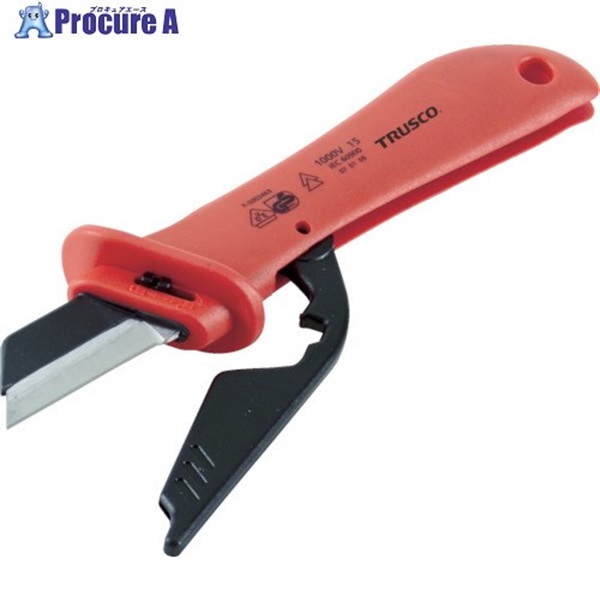 TRUSCO 【売切廃番】絶縁電工ナイフ専用替刃 TZEN-180K  1枚 ▼762-4581