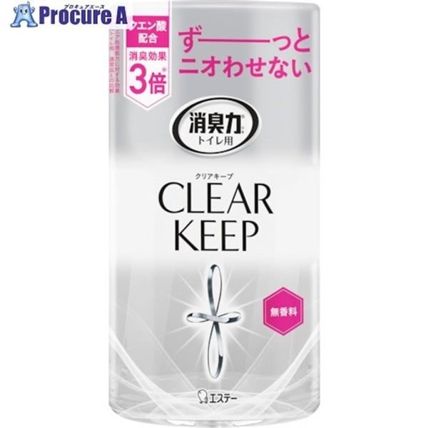 エステー トイレの消臭力 CLEAR KEEP 無香料 ST13053  1個  エステー(株) ▼269-1303