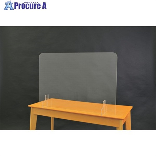 igoods 【売切商品】 開口なしアクリルパーテーション(H60×W90cm) IGC00218  1台 ▼351-9982
