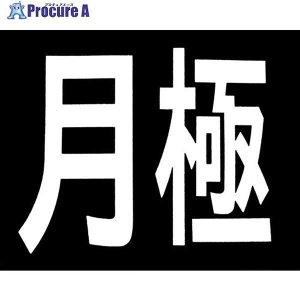 新富士 ロードマーキング サイン 月極 RM200  1枚  新富士バーナー(株) ▼495-3703