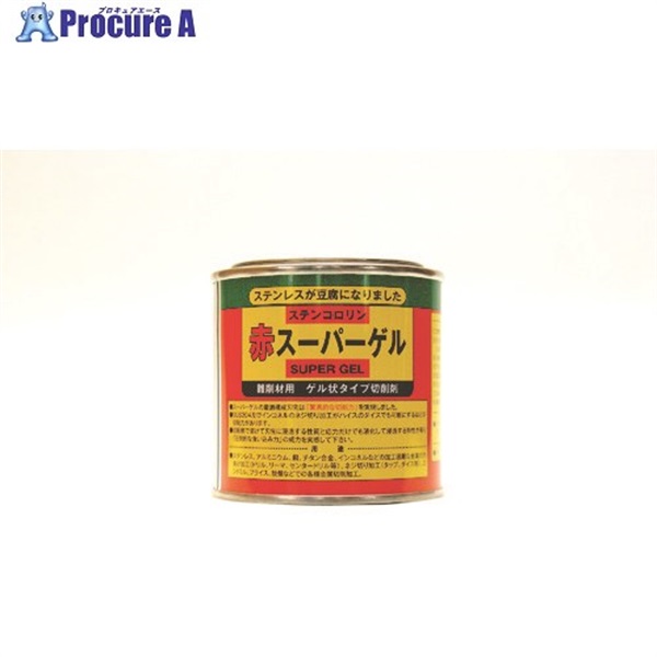 BASARA タッピングオイル ステンコロリン赤 スーパーゲル 180g R-5  1缶  アルゴット(株) ▼498-1618