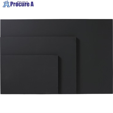 光 チョーク用黒板 黒 600×900mm BD6090-1  1枚  (株)光 ▼820-0651