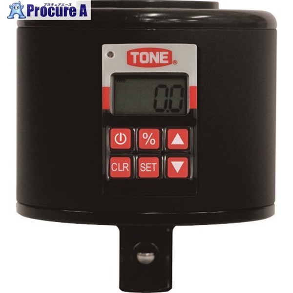 TONE トルクレンチ(デジタル式) ハンディデジトルク 全長75mm H6DT600