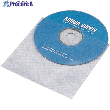 SANWA CD・CD-R用不織布ケース(100枚セット) FCD-F100  1S  サンワサプライ(株) ▼200-5467
