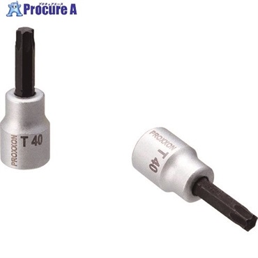 PROXXON トルクス[[R下]]ビットソケット3/8 T40 83588  1個 ▼239-3205
