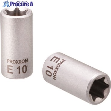 PROXXON E型トルクスビットソケット 1/4” E10 83796  1個  (株)キソパワーツール ▼239-4703