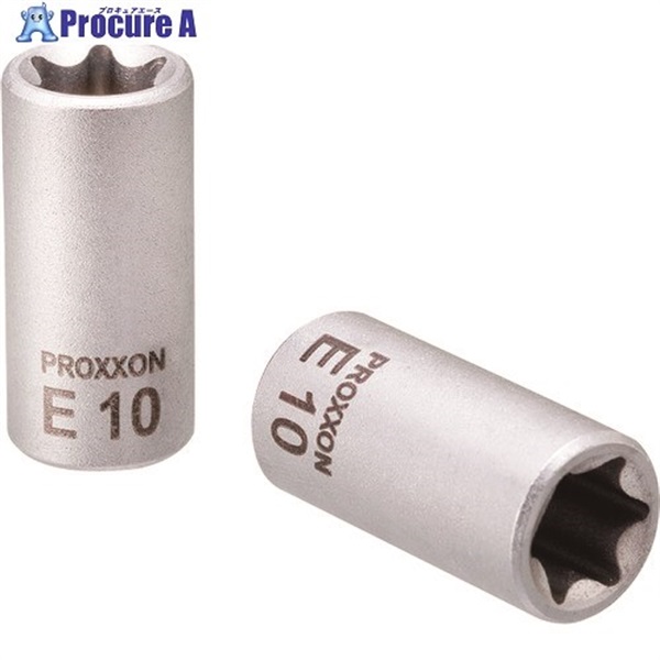 PROXXON E型トルクスビットソケット 1/4” E10 83796  1個  (株)キソパワーツール ▼239-4703