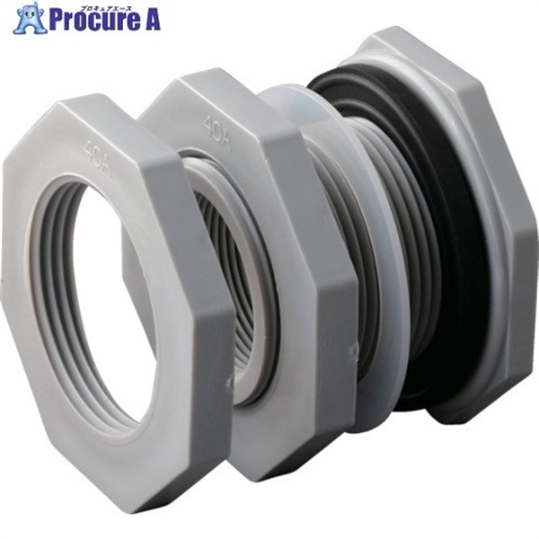 SUIKO PEフィッティング 40A FKM PE FITTING 40A FKM  1個 ▼417-3546