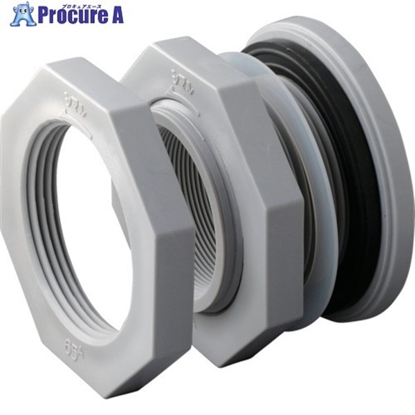 SUIKO PEフィッティング 65A FKM PE FITTING 65A FKM  1個 ▼417-3589