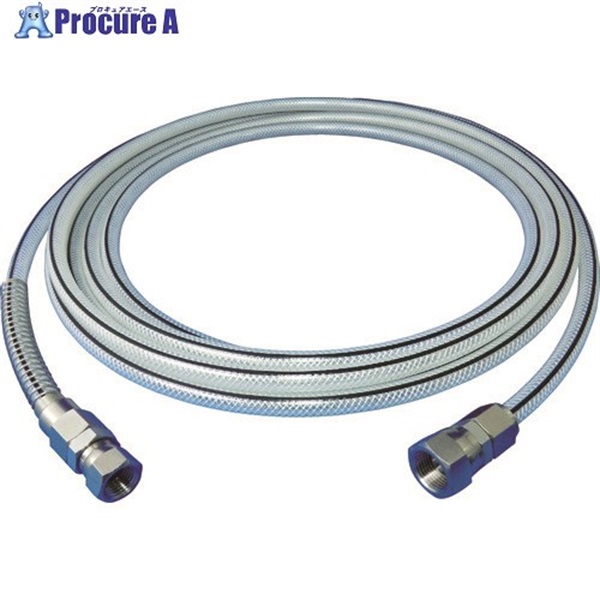 十川 サンペイントホース PB-EASY7 6.5×10mm 10m (金具付) PB-EASY-7-10K  1巻 ▼448-5432