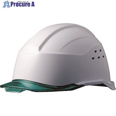 ミドリ安全 ヘルメット SC-21PCLVS RA3 KP 侍2 ホワイト/グリーン SC-21PCLVSRA3-KP-W/GN  1個  ミドリ安全(株) ▼513-7923