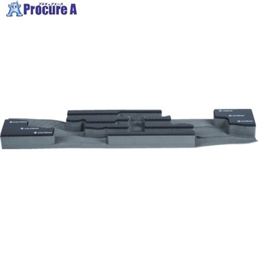 TRUSCO 【売切廃番】EVAフォーム 黒×灰 3段式工具箱用 TIT44SRF2  1枚 ▼776-1775