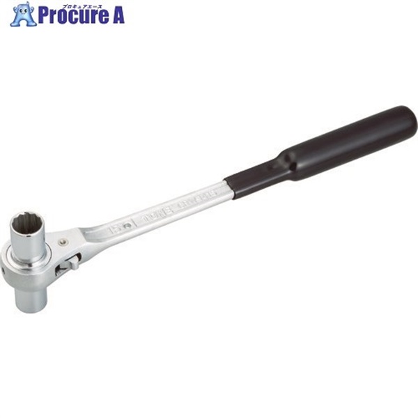 TONE 二輪車整備工具 サイクルラチェットレンチ 全長280mm CRW-1415