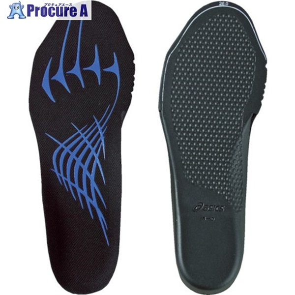 ASICS 【売切廃番】ウインジヨブ3D中敷HG ブラック 3S FIZ003.90-3S  1組  アシックスジャパン(株) ▼818-9739