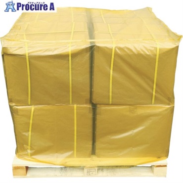 アサヒ カラーパレットカバー 1150X1150XH1300mm 紫外線カットタイプ 黄 CPC-Y  1枚 ▼855-3265