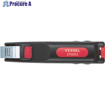 VESSEL ケーブルストリッパー 3700KS シース外径4～16mm 3700KS  1丁 ▼114-3061