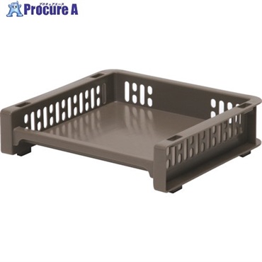 SANKO pla 431288 Eラック トレー SS BR ブラウン 43128  1個 ▼364-3556
