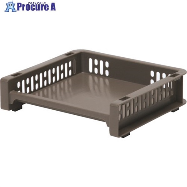 SANKO pla 431288 Eラック トレー SS BR ブラウン 43128  1個 ▼364-3556