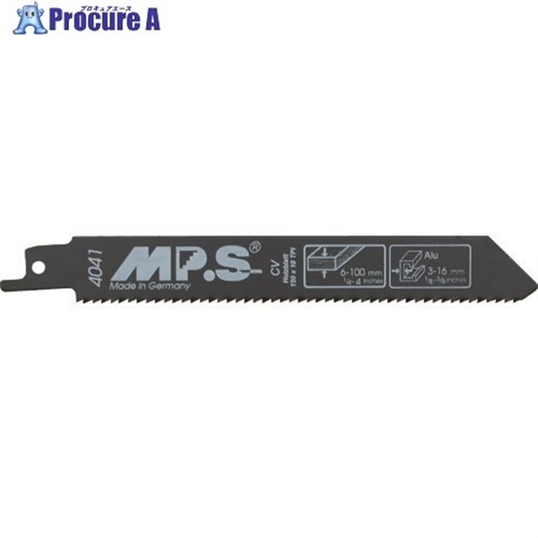 MPS 【売切廃番】 セーバーソーブレード 木材用 150mm×10山 5枚 4041  1パック ▼442-5251