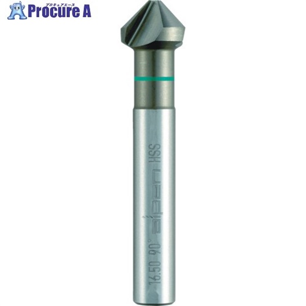 ALPEN 【売切廃番】 カウンターシンク 6.3mm ハイス 229200630  1本 ▼766-1673