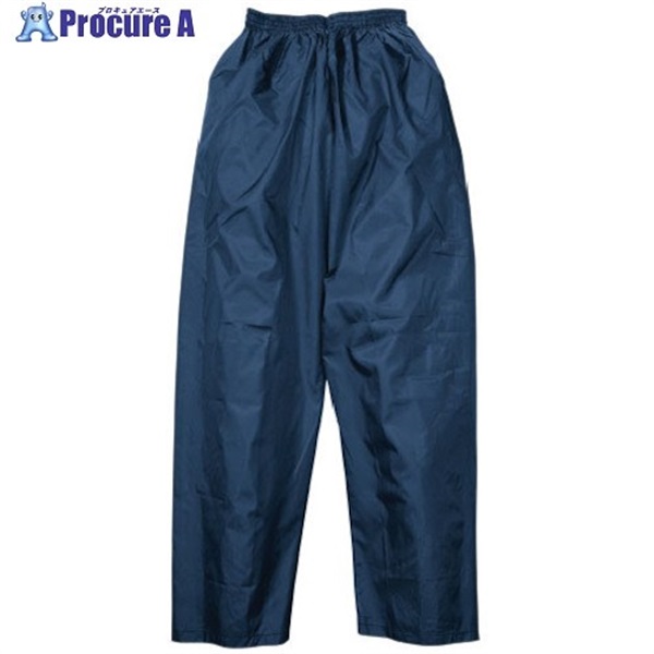 カジメイク ポリエステルパンツ ネイビー LL 2206-55-LL  1着 ▼811-0573