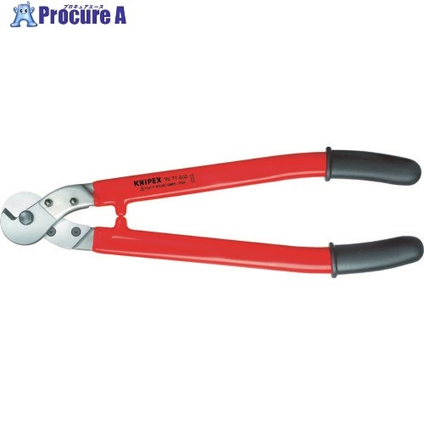 KNIPEX 【売切廃番】9577-600 絶縁ケーブルカッター 1000V 9577-600  1丁  KNIPEX社 ▼116-3376