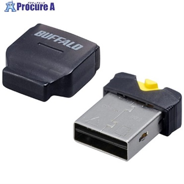 バッファロー カードリーダー/ライター microSD対応 超コンパクト ブラック BSCRMSDCBK  1個  (株)バッファロー ▼459-4855