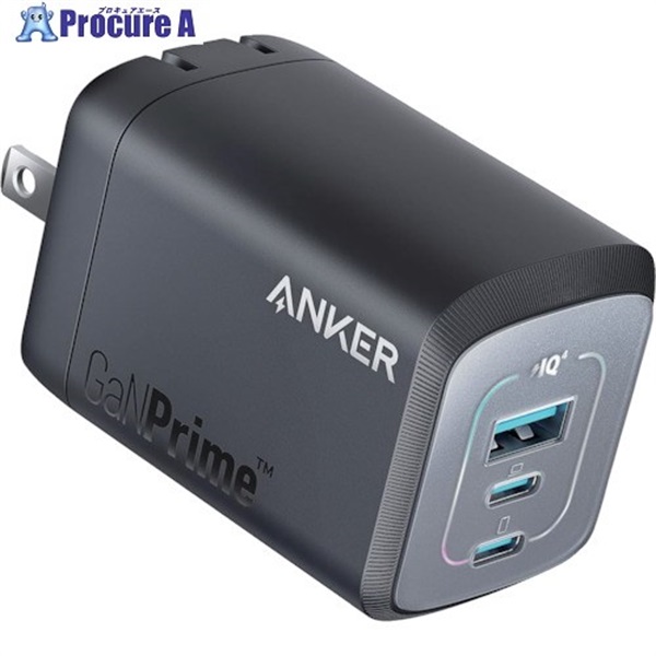 Anker USB充電器 Anker Prime Wall Charger (100W， 3 ports， GaN) (ブラック) A2343111  1台  ▼580-9063