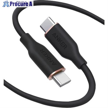 Anker PowerLine III Flow USB-C ＆ USB-C ケーブル 1.8m A8553N11  1台  アンカー・ジャパン(株) ▼581-2308