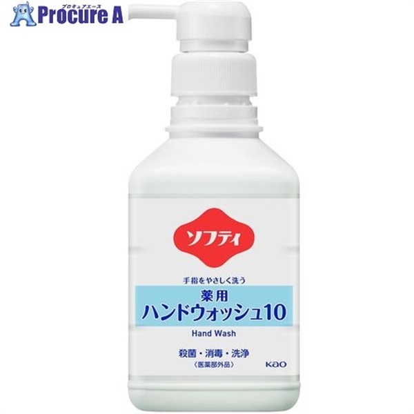 Kao 業務用ソフティ 薬用ハンドウォッシュ10 400ml 049117  1個  花王(株) ▼159-5480