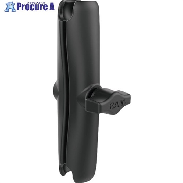 ラムマウント ダブルソケットアームL(アルミ) RAM-B201U-C  1個 ▼323-1252