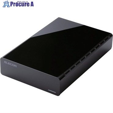 エレコム ELECOM Desktop Drive USB3.0 4TB Black ELD-CED040UBK  1個  エレコム(株) ▼130-8751