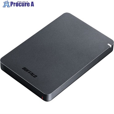 バッファロー USB3.1(Gen.1)対応 耐衝撃ポータブルHDD 1TB ブラック HD-PGF1.0U3-BKA  1個  (株)バッファロー ▼429-3583