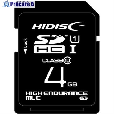 ハイディスク HDSDHC4GMLPJP3 HDSDHC4GMLPJP3  1個  (株)磁気研究所 ▼430-9539