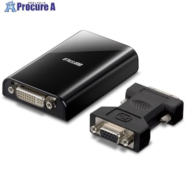 バッファロー USB2.0専用 ディスプレイ増設アダプター GX-DVI/U2C  1個  (株)バッファロー ▼455-4338