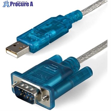 スターテック シリアル変換ケーブル/USB-A - RS232C/91cm/921.6Kbps/ブラック ICUSB232SM3  1袋  STARTECH.COM社 ▼492-8264