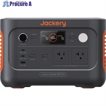Jackery ポータブル電源 600Plus JE-600C  1台  (株)Jackery Japan ▼660-3519