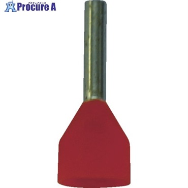 ワイドミュラー 2本用絶縁カバー付圧着端子 H0.5/14 ZH OR SV フ 9004440000  100個 ▼449-5934