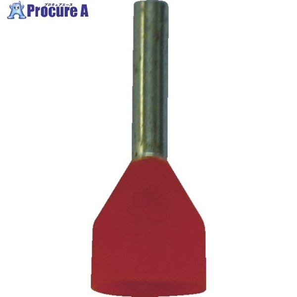 ワイドミュラー 2本用絶縁カバー付圧着端子 H0.5/14 ZH OR SV フ 9004440000  100個 ▼449-5934